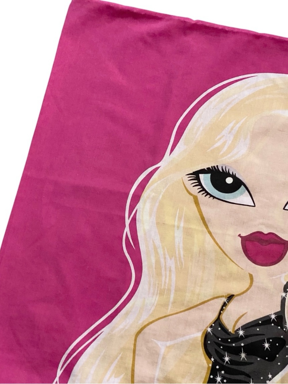 Bratz Vintage Y2K Pillowcase Pink Zebra Print Doll Bedroom Decor - Picture 6 of 8